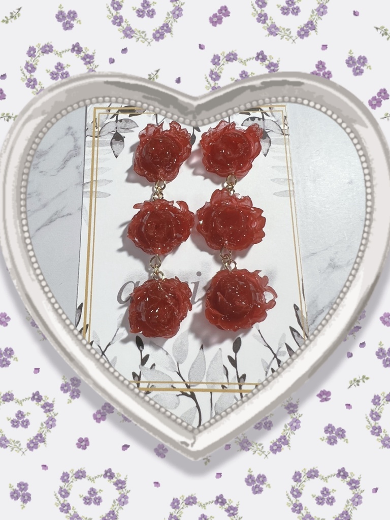 ローゼンメイデン 真紅 イメージ ピアス/イヤリング