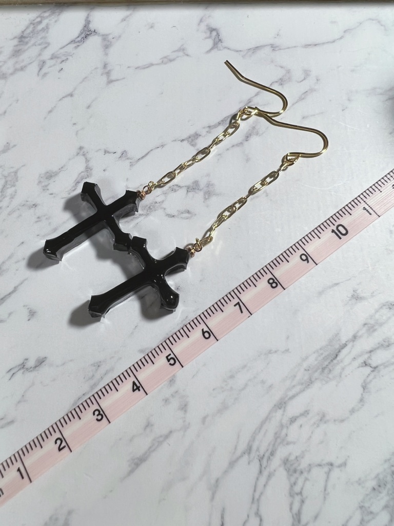 ローゼンメイデン 水銀燈 イメージ ピアス/イヤリング