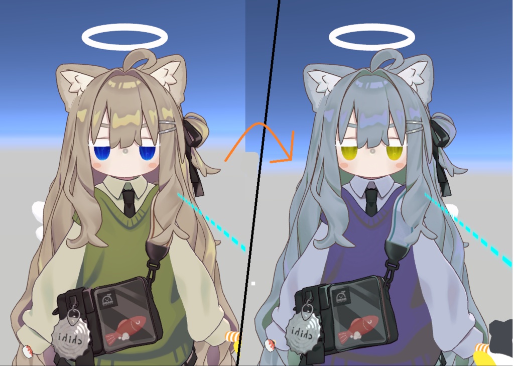 【キプフェル専用】色変えギミック