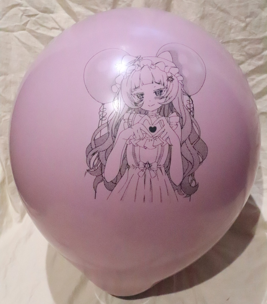 紫咲シオン風船