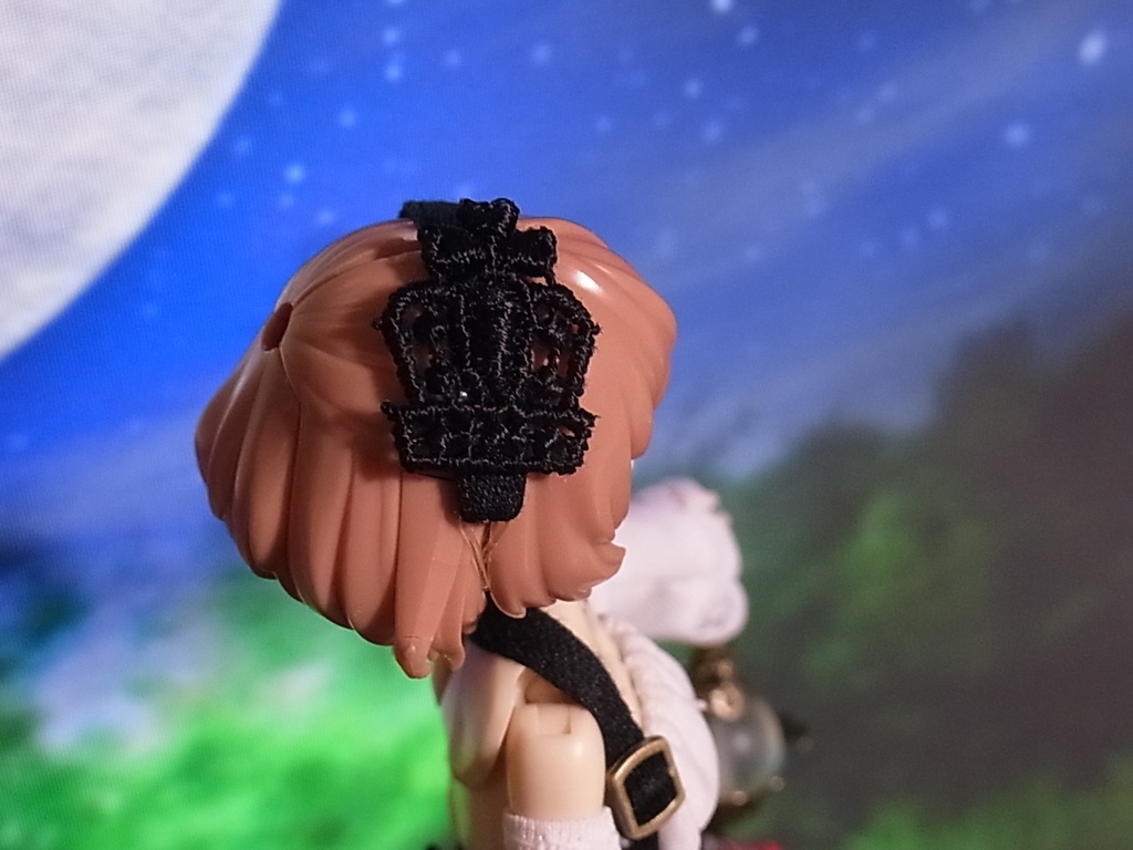 ◆ゴシック風チェックコーデ◆1/12サイズ ドール服 布服◆