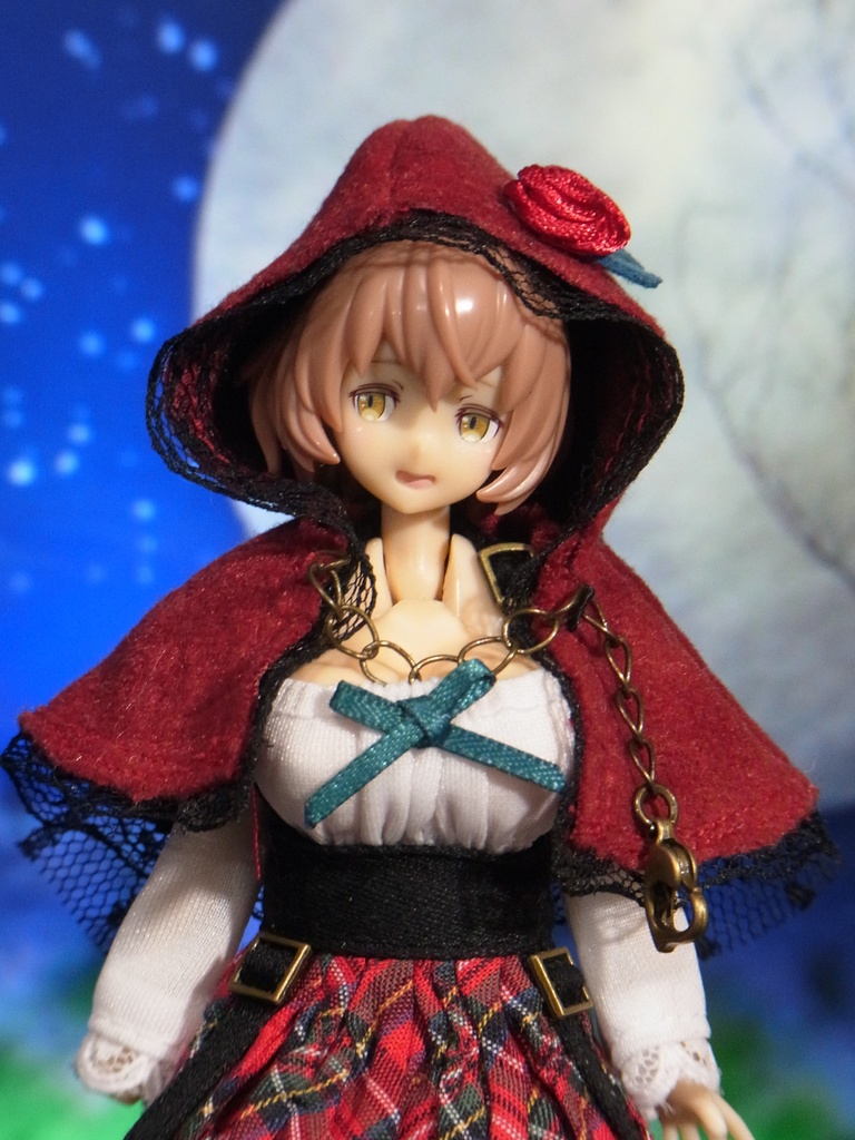 ◆誰でも赤ずきんセット◆1/12サイズ ドール服 布服◆