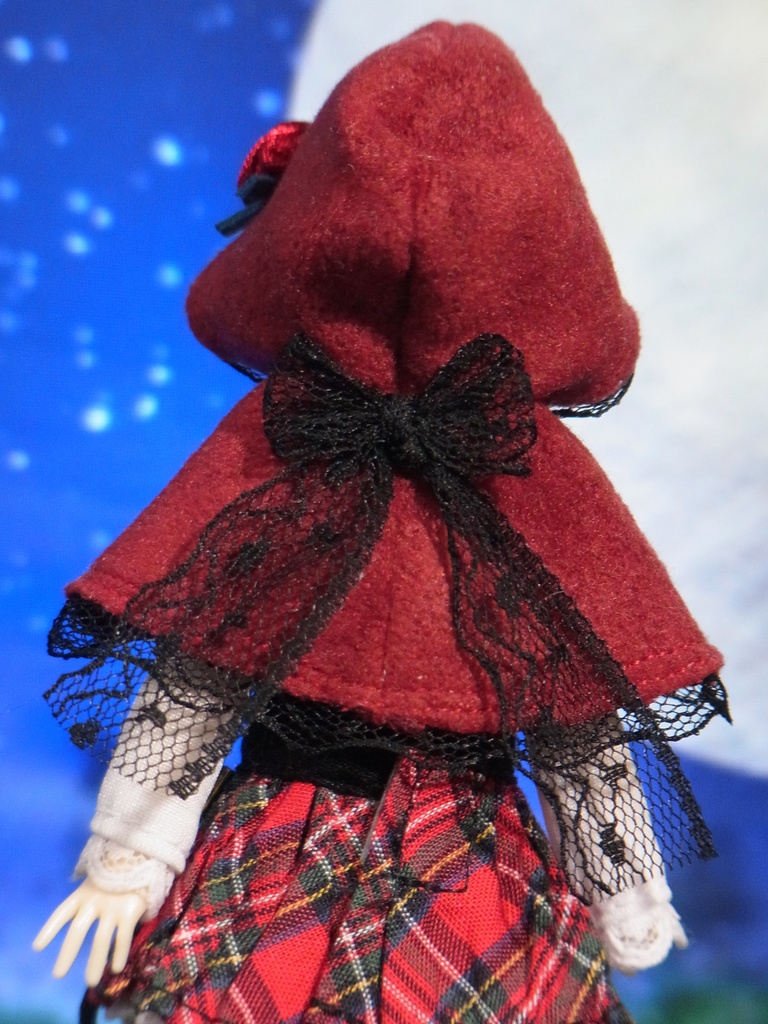 ◆誰でも赤ずきんセット◆1/12サイズ ドール服 布服◆