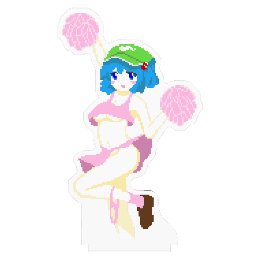 河城にとり(春のチアリーダー)