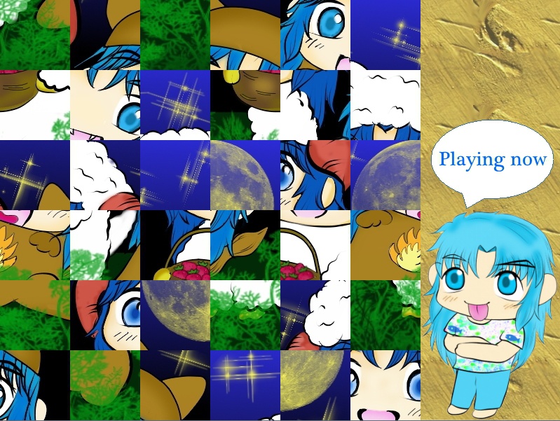 イラストアンソロジー風パズルゲーム『正しい兄弟愛!?』