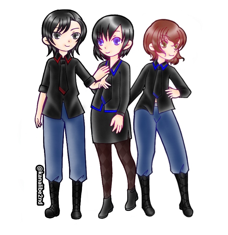 このちい/アクリルスタンド簡易版軍服version