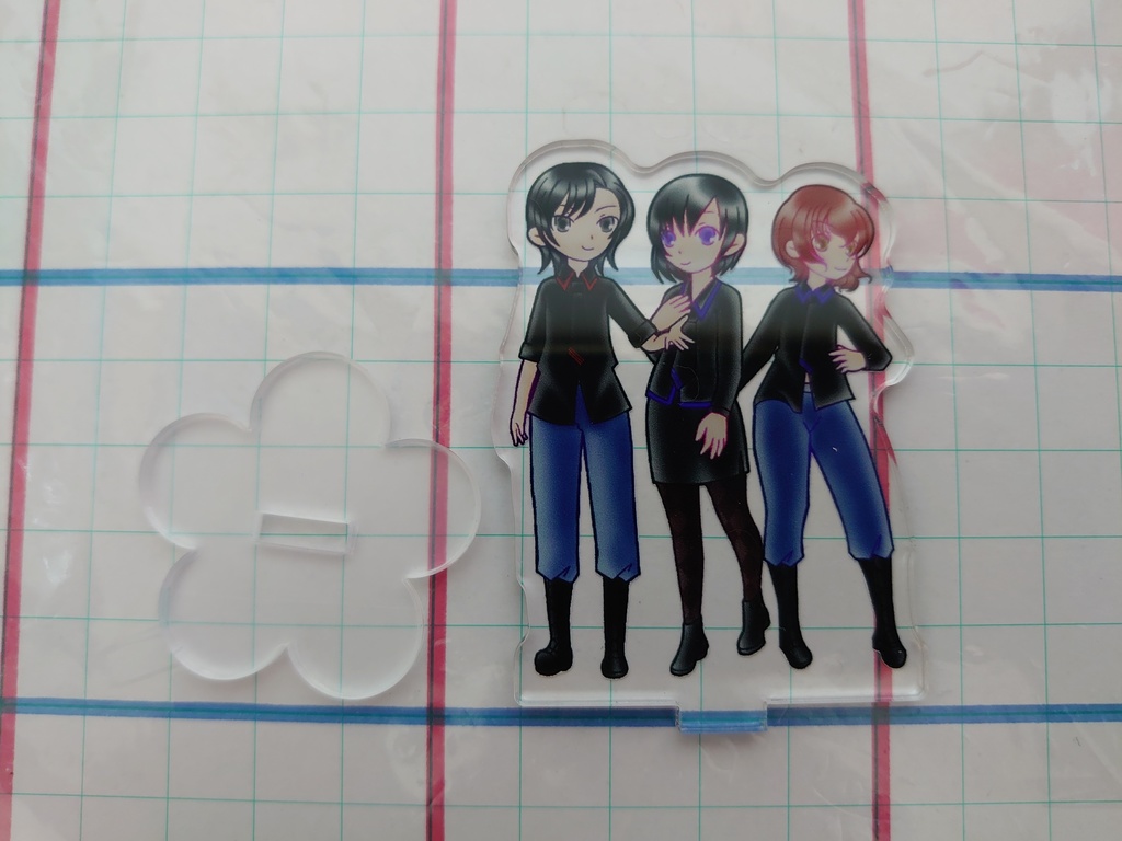 このちい/アクリルスタンド簡易版軍服version
