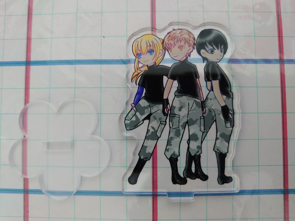 このちい/アクリルスタンド簡易版軍服version