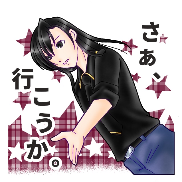 このちい/スタンプっぽいアクリルキーホルダー