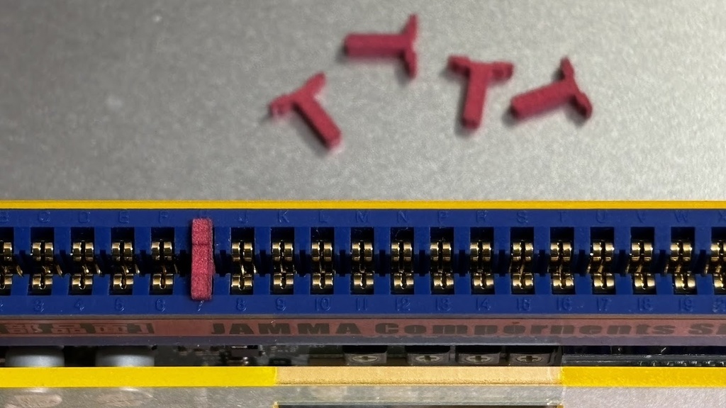 JAMMAコネクター誤挿入防止ピン