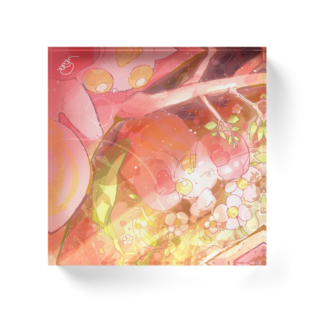 微睡みの星 アクリルブロック