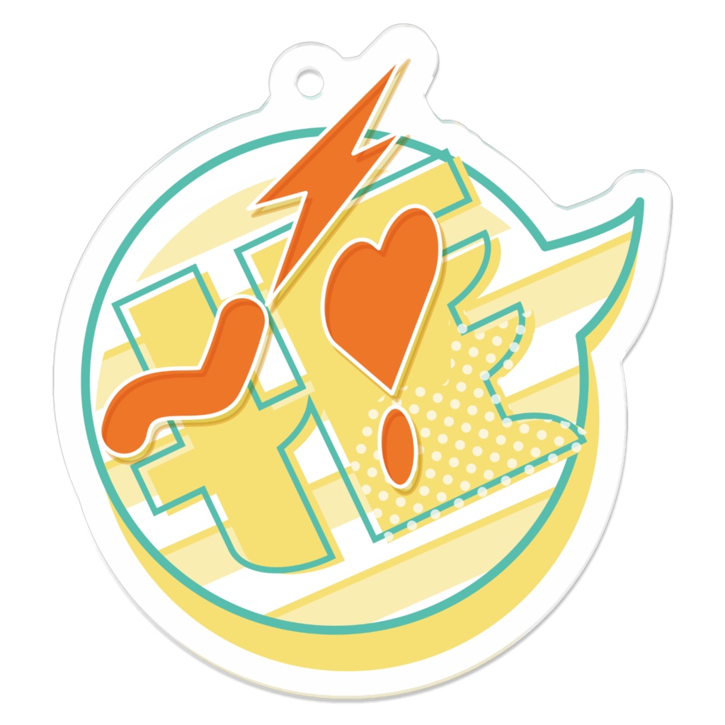 推し!♡ロゴ アクリルキーホルダー(全20種)