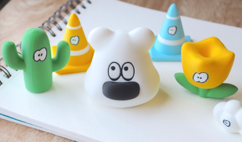 しろくまミニオブジェ