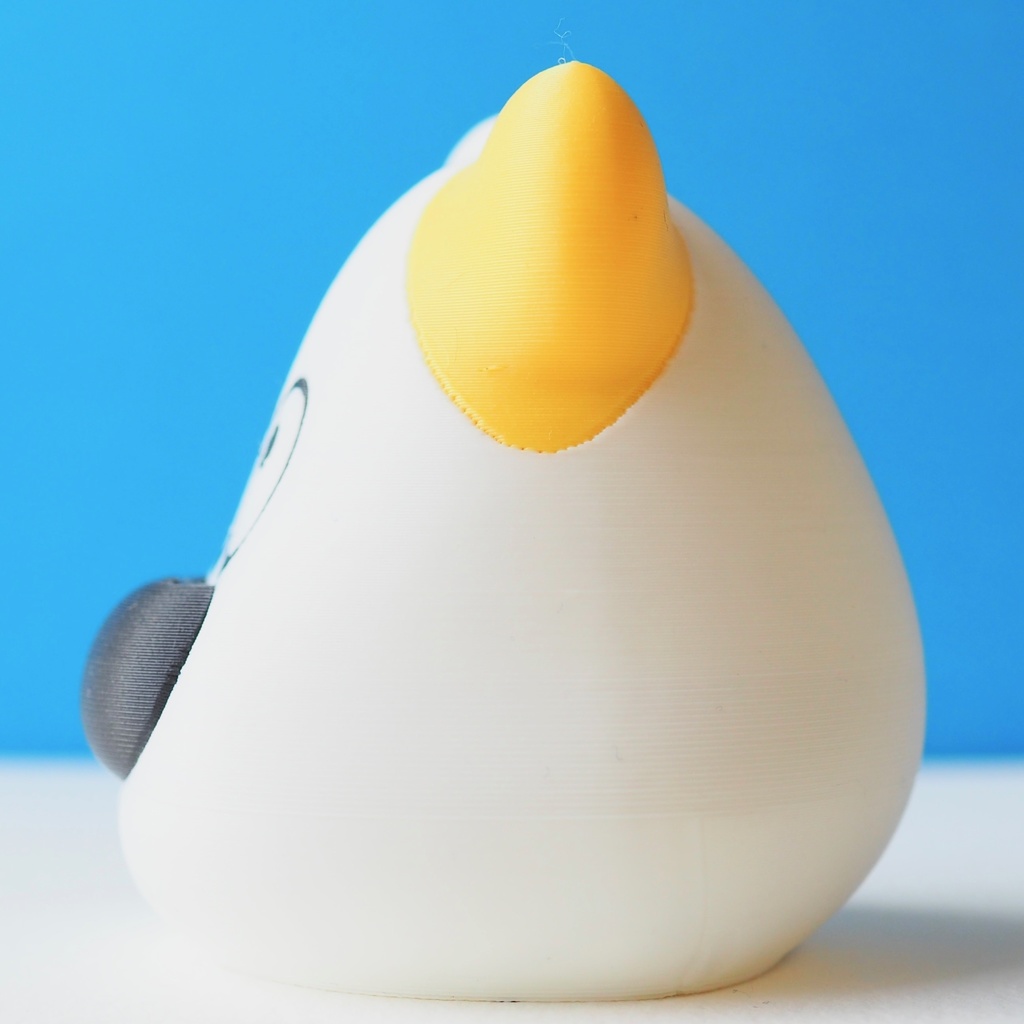 しろくまミニオブジェ(黄ぶち)