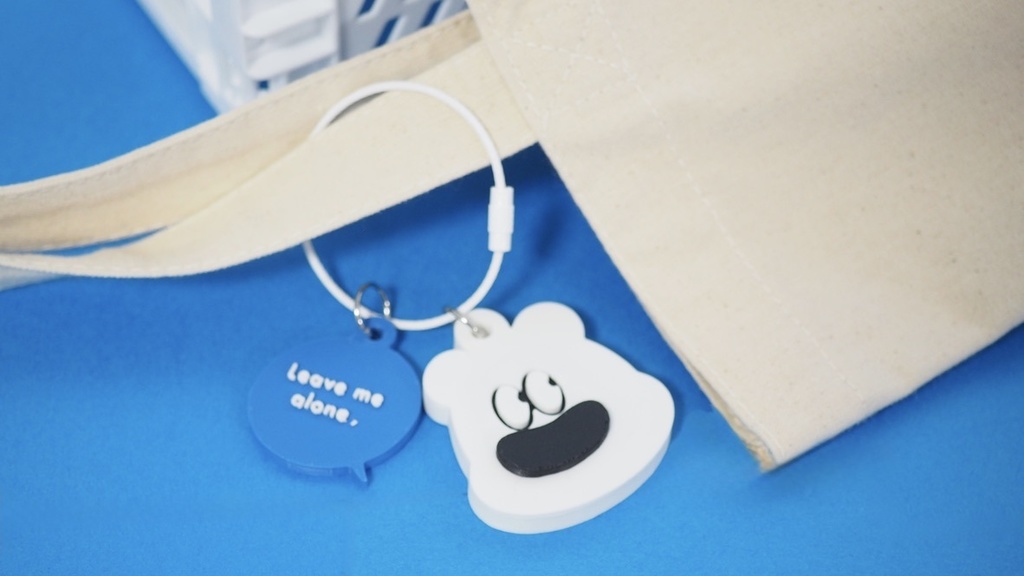 しろくまキーホルダー