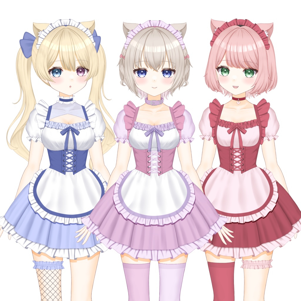 【VTS/nizimaLIVE対応】カスタム汎用モデル2【Live2Dモデル】