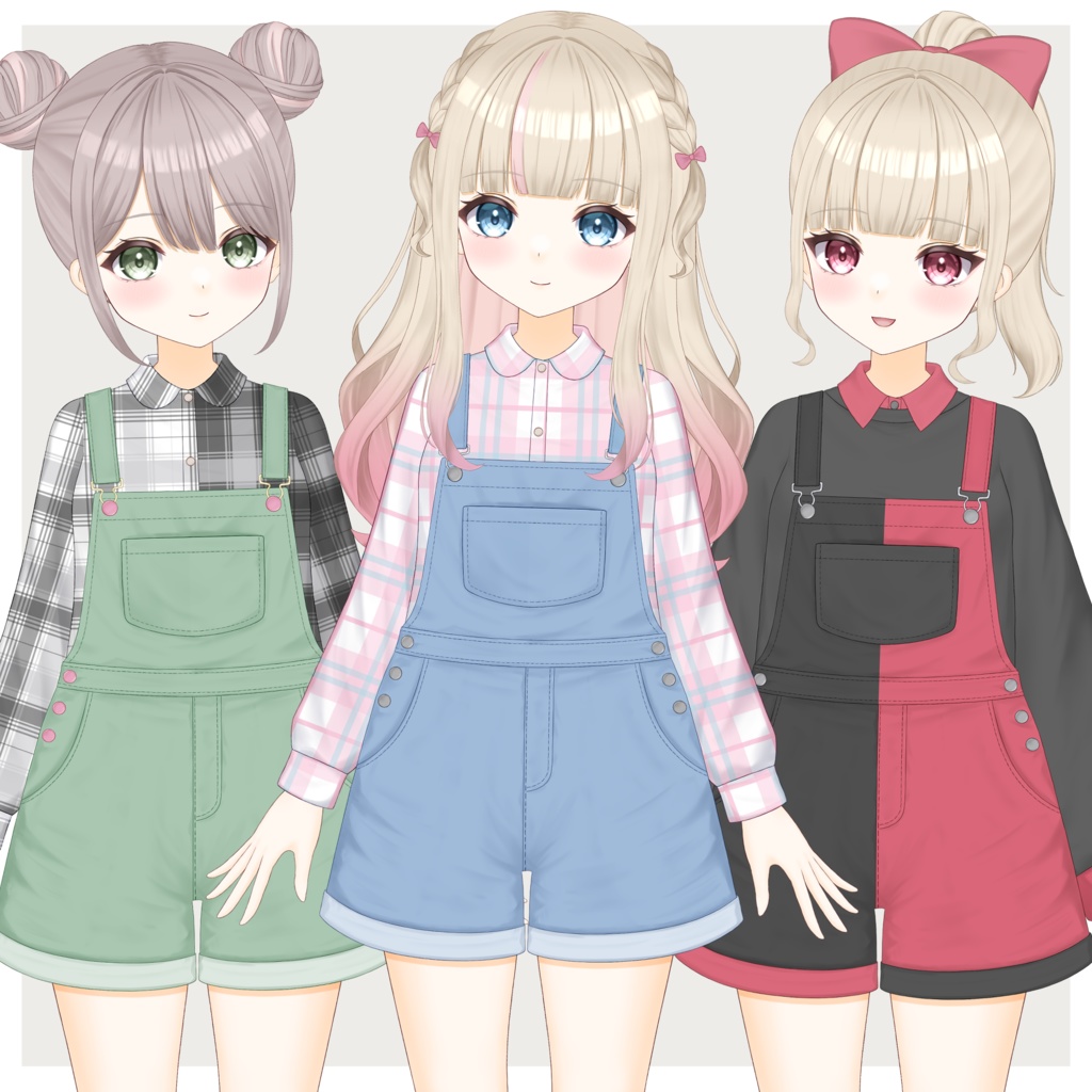 【VTS/nizimaLIVE対応】カスタム汎用モデル9【Live2Dモデル】