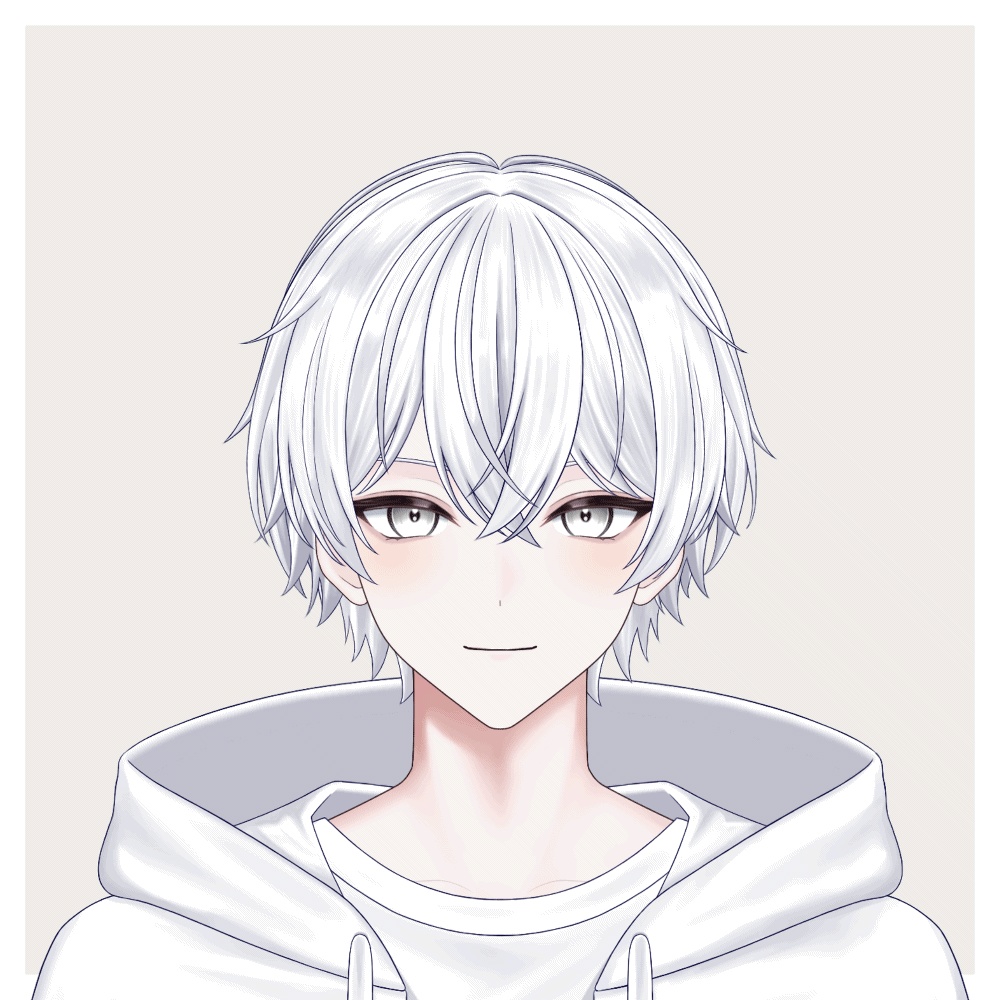 【VTS/nizimaLIVE対応】カスタム汎用男性モデル【Live2Dモデル】