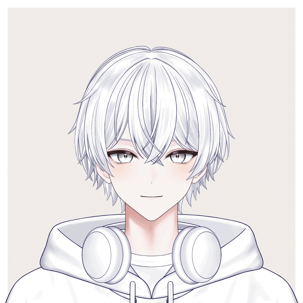 【VTS/nizimaLIVE対応】カスタム汎用男性モデル2【Live2Dモデル】