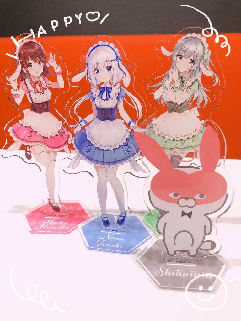 【アクリルフィギュア】『ますかれーど』アクリルフィギュア@完全受注生産