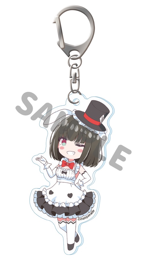 【アクリルキーホルダーセット】『ますかれーど』二期生 アクリルキーホルダー3種セット@完全受注生産