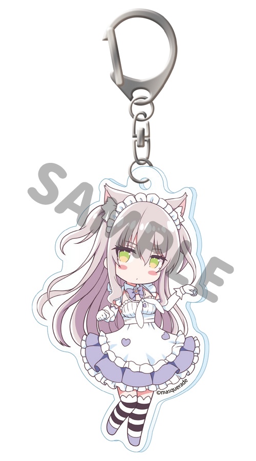 【アクリルキーホルダーセット】『ますかれーど』二期生 アクリルキーホルダー3種セット@完全受注生産