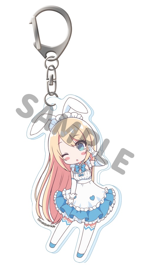 【アクリルキーホルダーセット】『ますかれーど』二期生 アクリルキーホルダー3種セット@完全受注生産