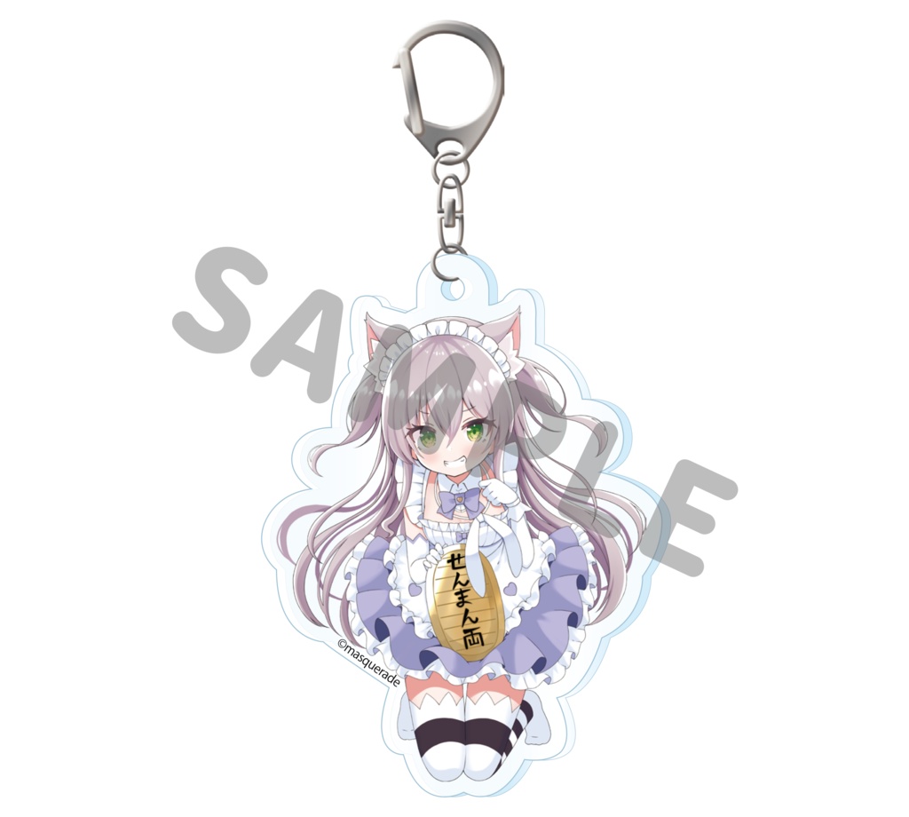 【サイン抽選&アクリルキーホルダー付き】猫田ぺぺろ 誕生日記念アクリルブロック&Tシャツ&B2タペストリー@完全受注生産