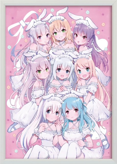 『ますかれーど』二周年記念 リソグラフ(複製原画)