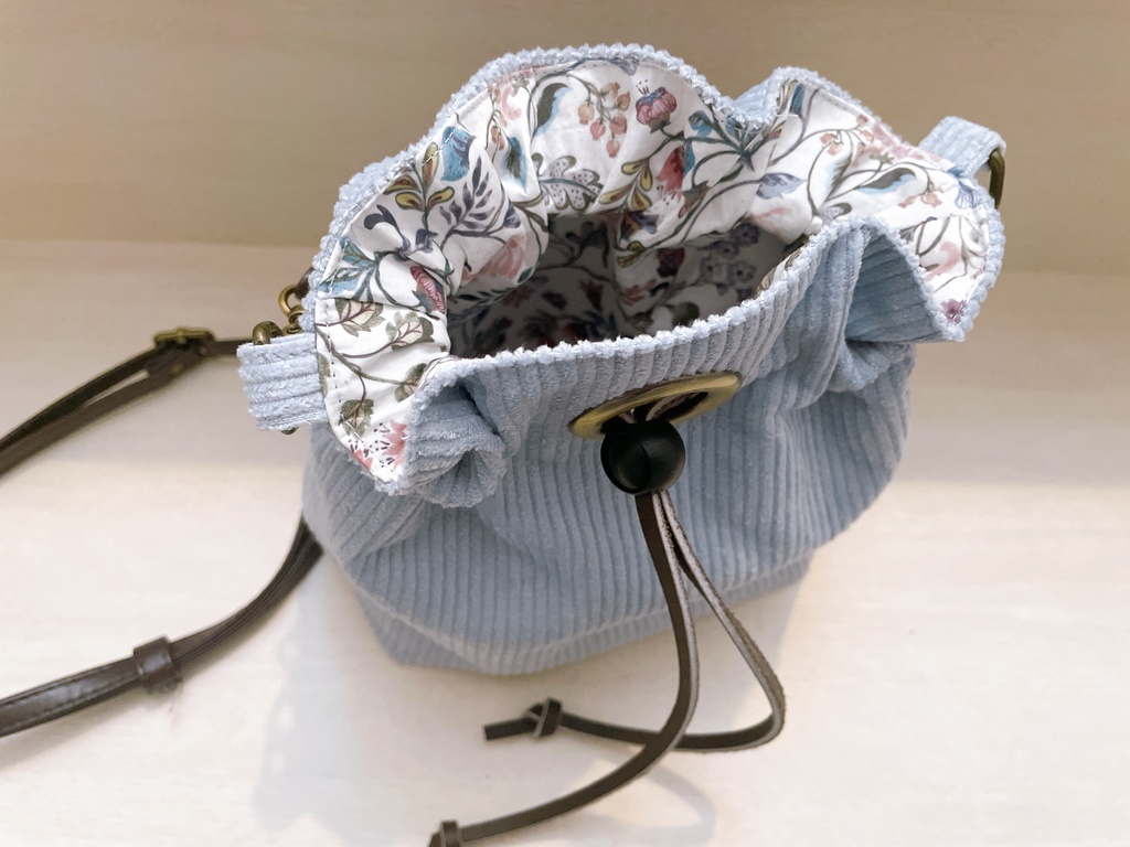 巾着ミニバッグ