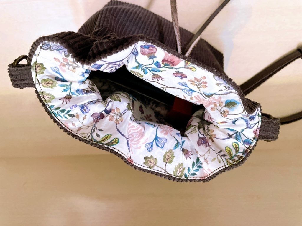 巾着ミニバッグ