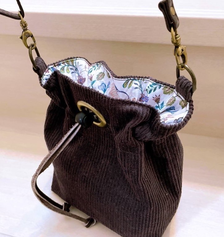 巾着ミニバッグ