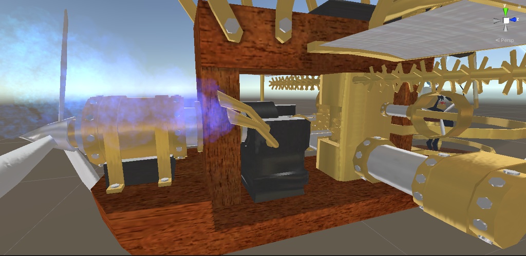 【オリジナル3Dモデル】真鍮の賢者号 ver2.02