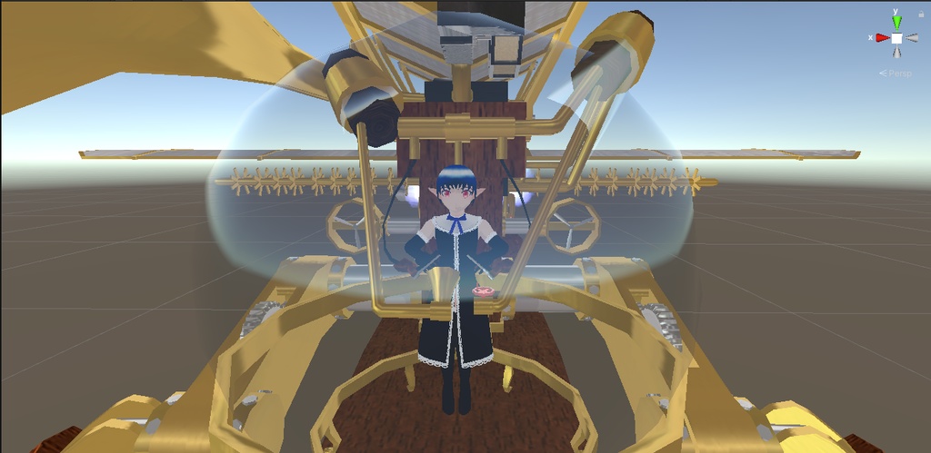 【オリジナル3Dモデル】真鍮の賢者号 ver2.02