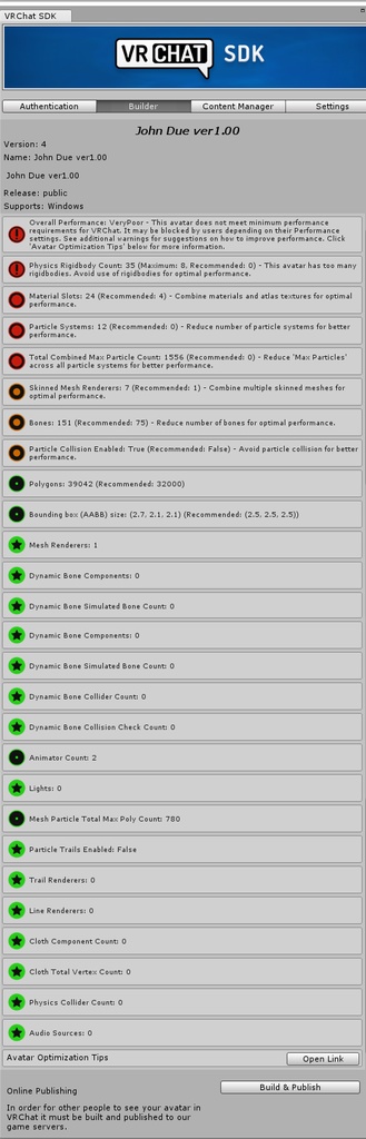 【オリジナル3Dモデル】John Doe ver1.00