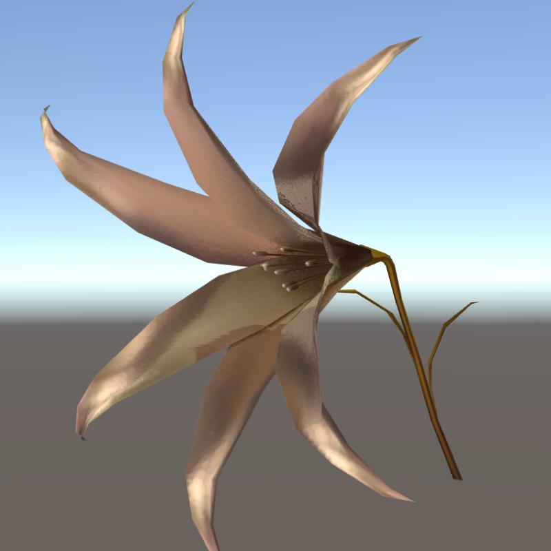 Brass lily 1.01