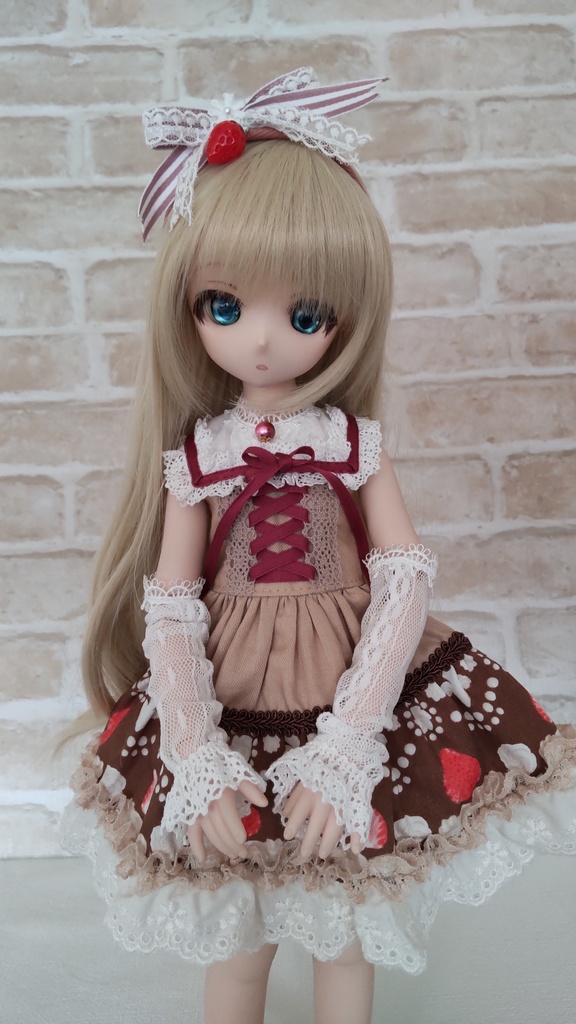MDD　いちごケーキワンピース
