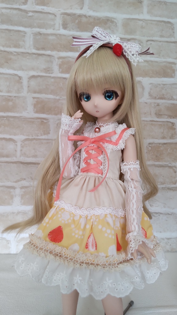 MDD　いちごケーキワンピース