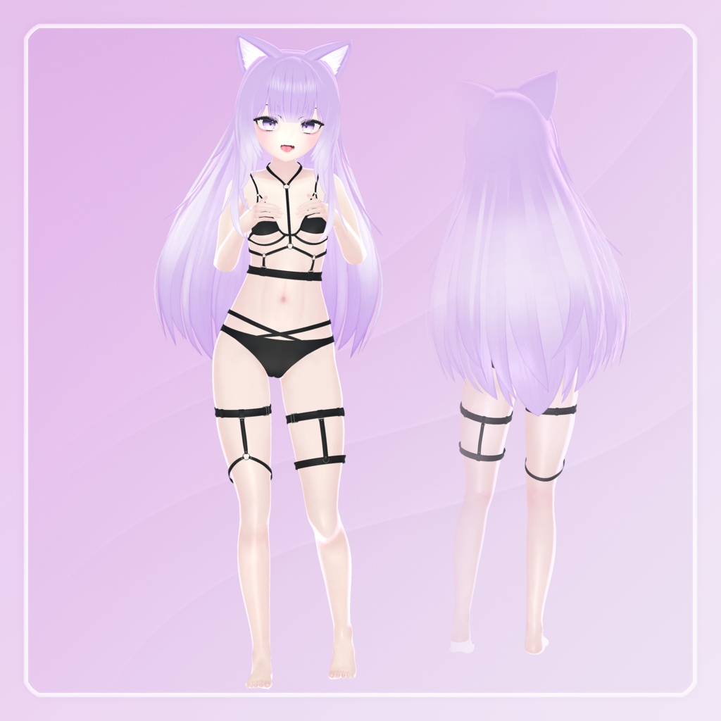 ライラック -Lilac-【オリジナル3Dモデル】