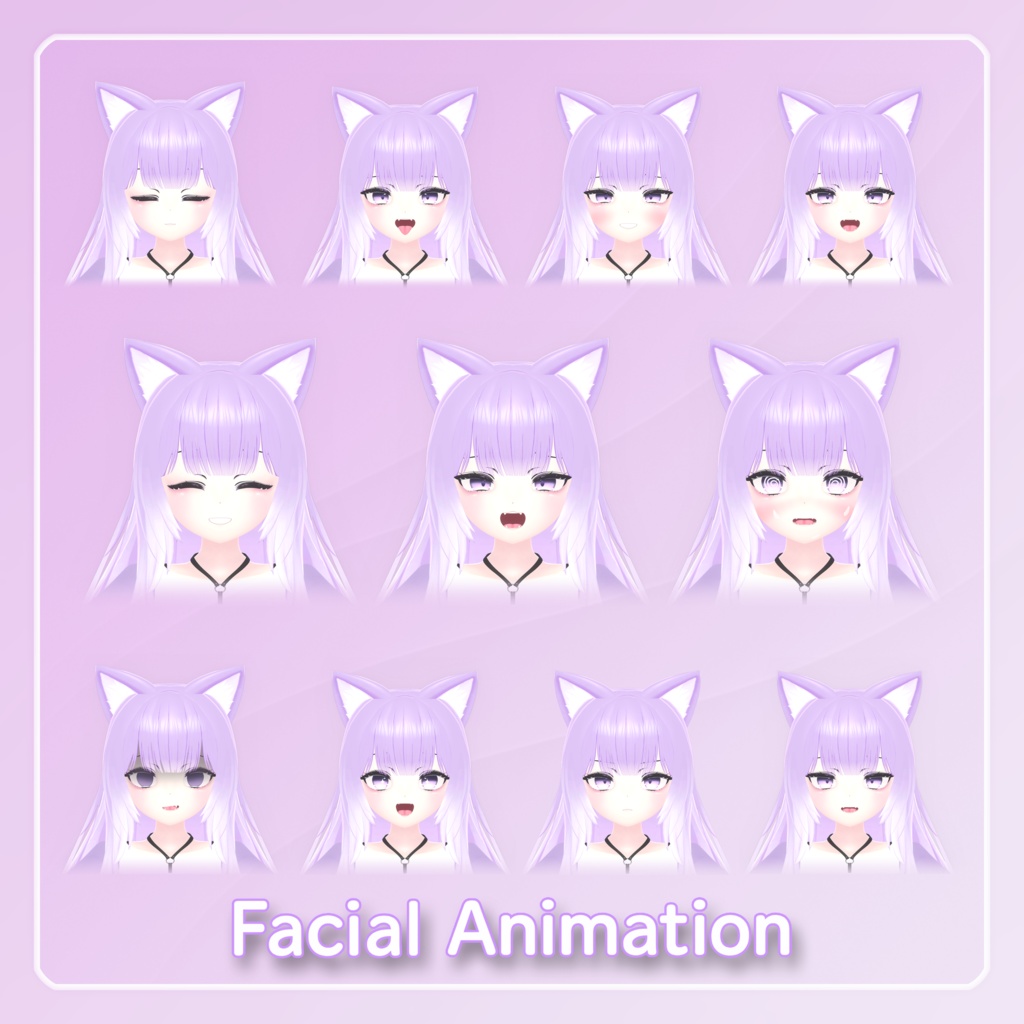 ライラック -Lilac-【オリジナル3Dモデル】