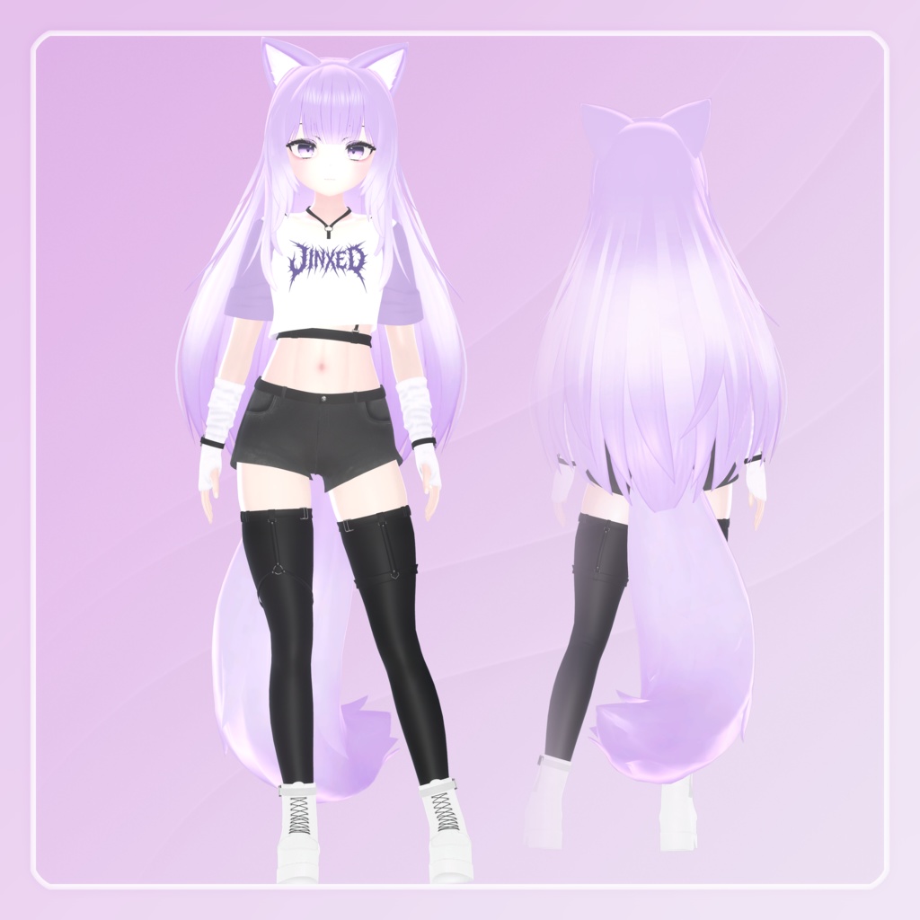 ライラック -Lilac-【オリジナル3Dモデル】