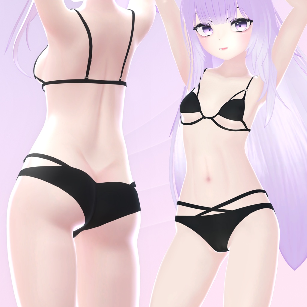 ライラック -Lilac-【オリジナル3Dモデル】