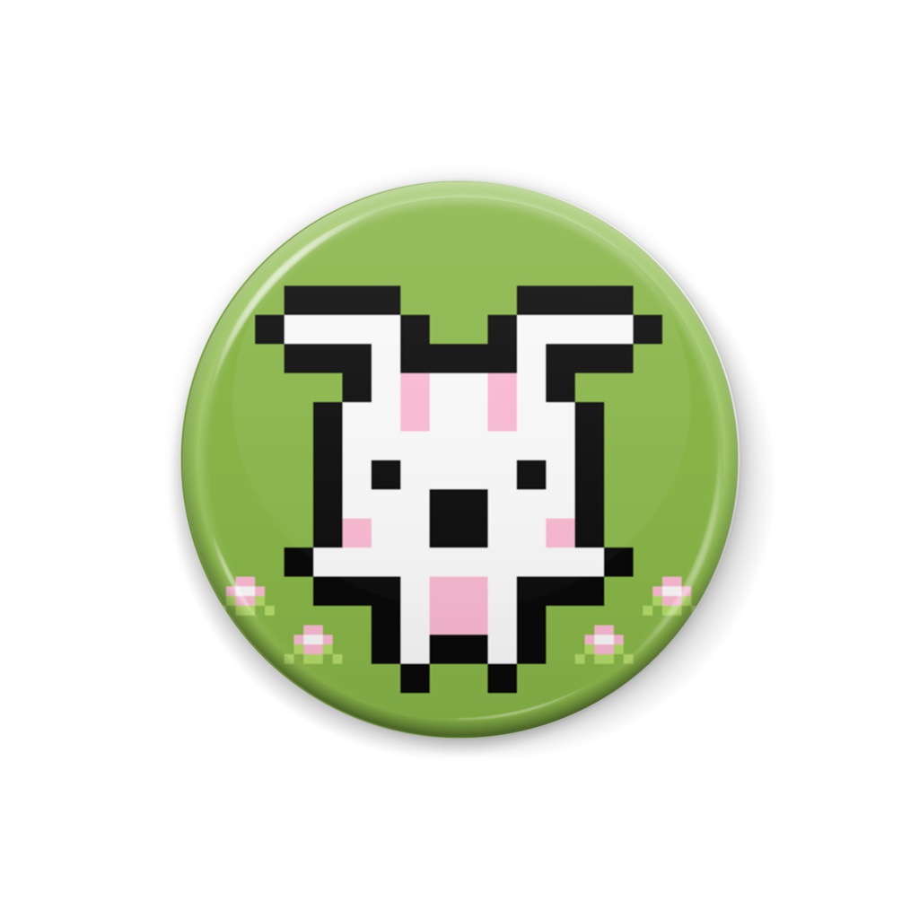 缶バッジ「シマウサ(100TURN勇者)」