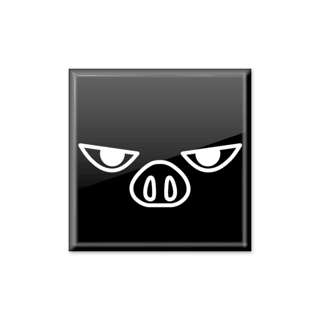 缶バッジ「超機動偶蹄目ブタコプター」