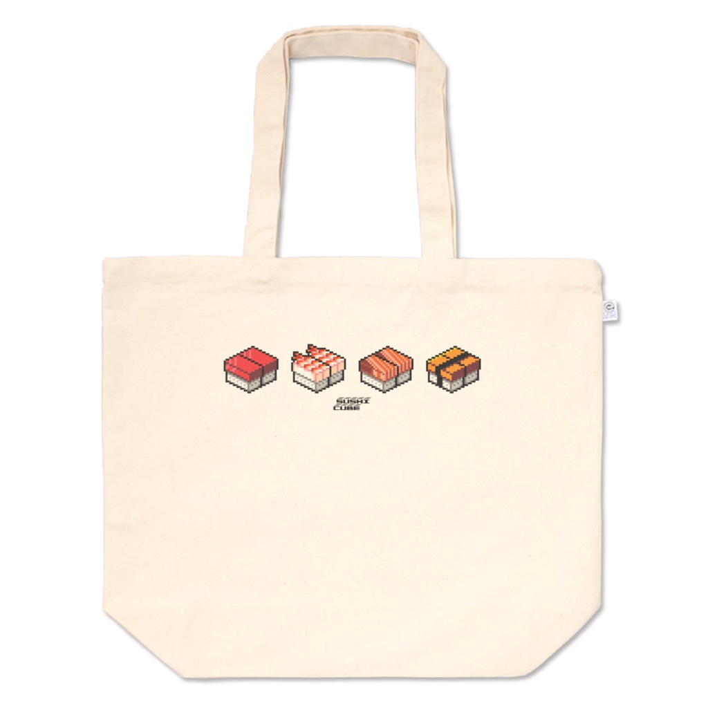 トートバッグL「SUSHI CUBE[typeSP] / 人気4種」