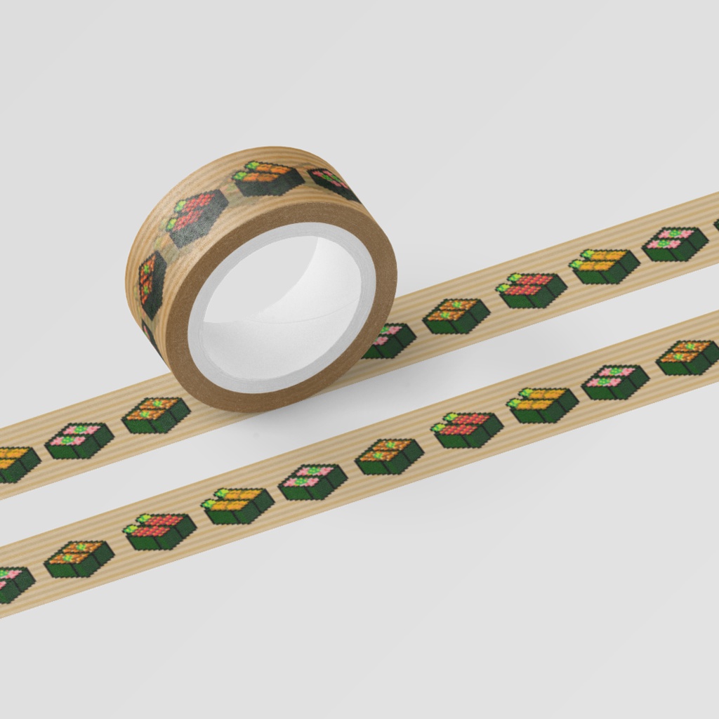 マスキングテープ「SUSHI CUBE [type02] / 軍艦4種」