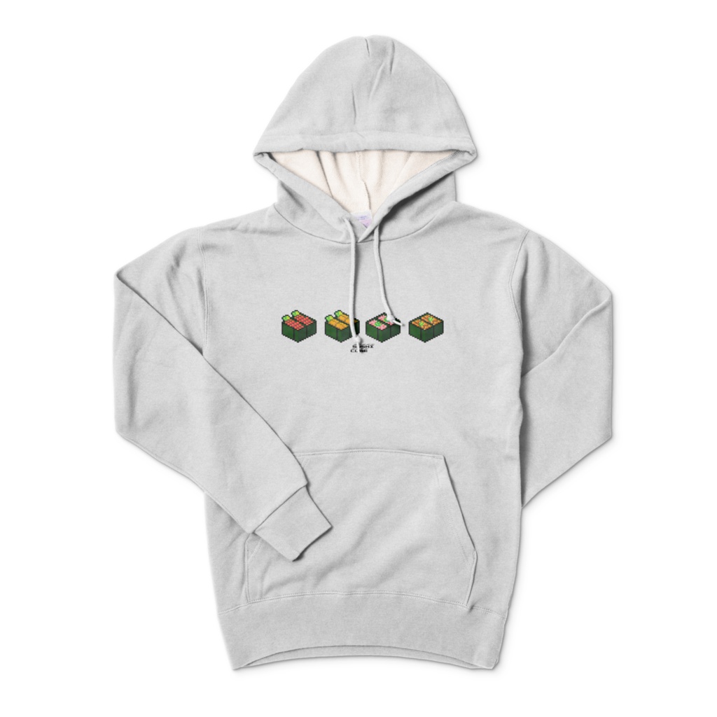 パーカー「SUSHI CUBE [type02] / 軍艦4種」