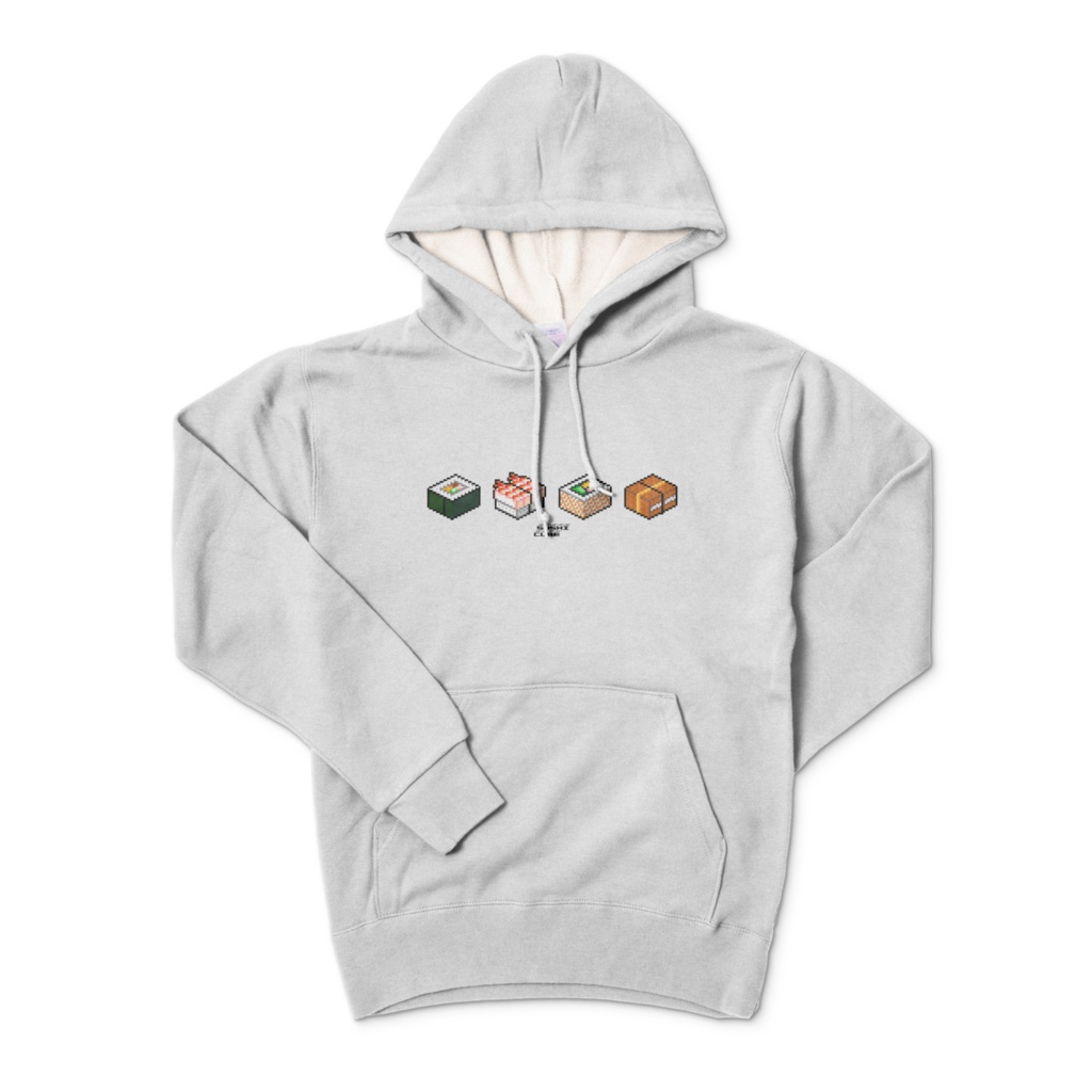パーカー「SUSHI CUBE[type05] / 助六4種」