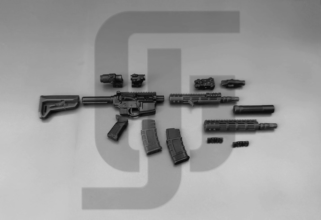 【N4 .300 BLK】1/12 武器 ライフル メガミデバイス figma