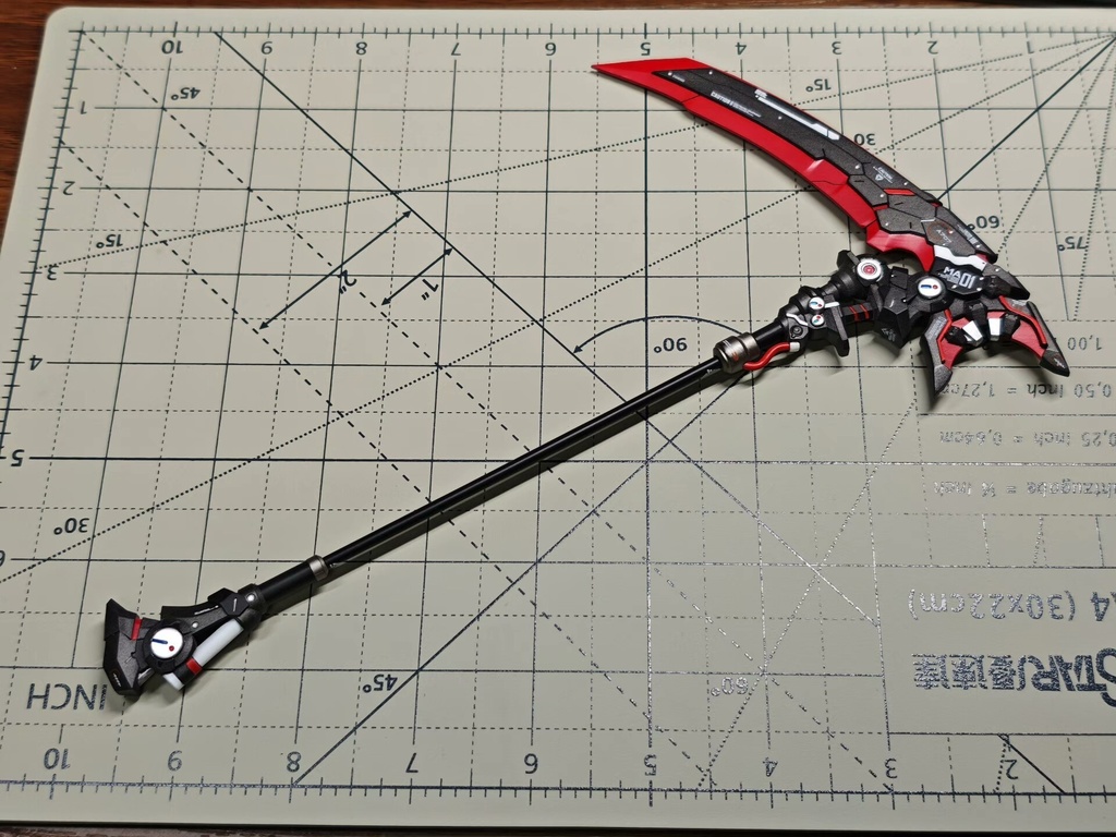 1/12スケール 大鎌 メガサイズ メガミデバイス 武器パーツ